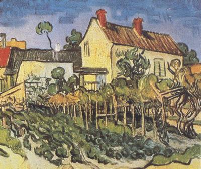Vincent Van Gogh The House of Pere Eloi (nn04) oil painting image
